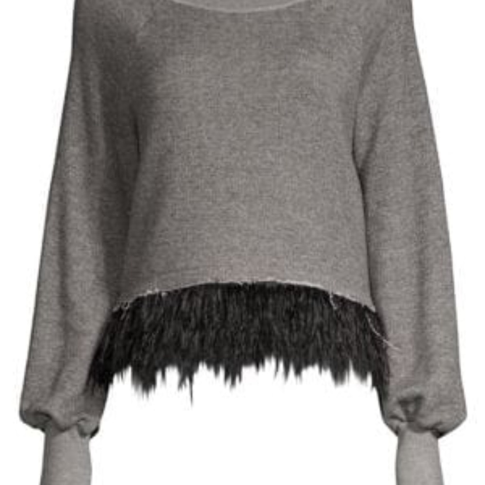 LE SUPERBE Gray Sweatshirt